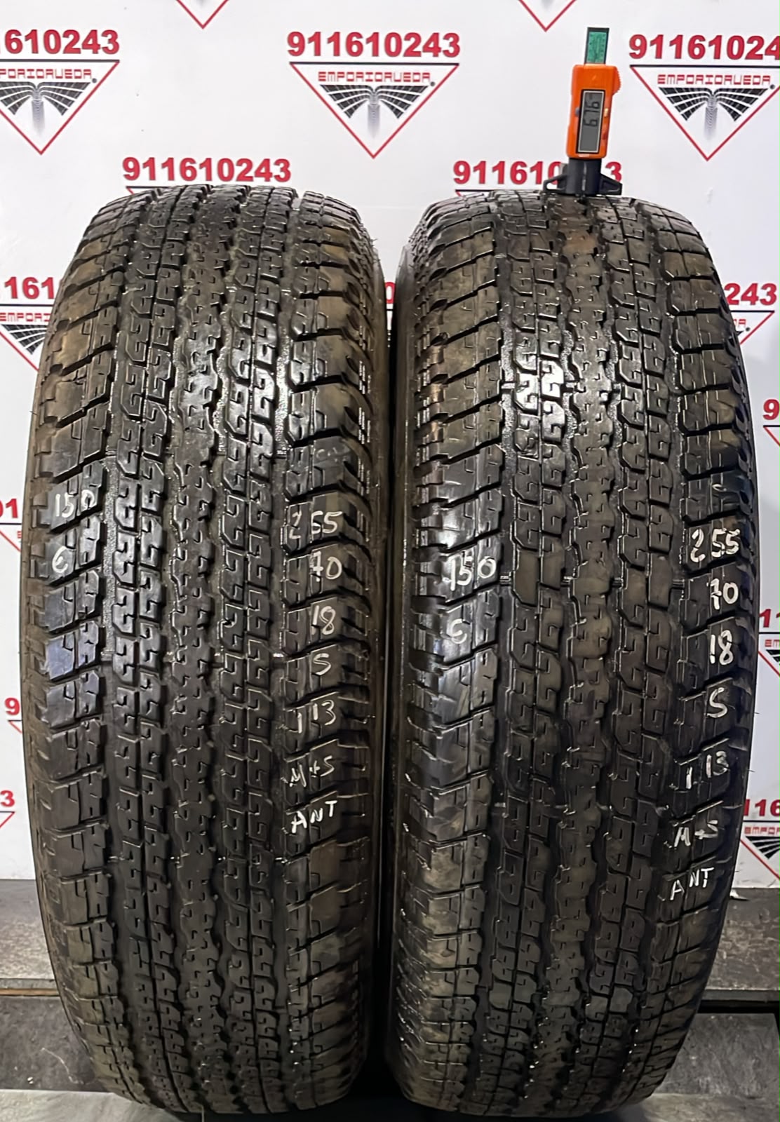 BRIDGESTONE  USADO ECONOMICO  255/70 R18 113 S